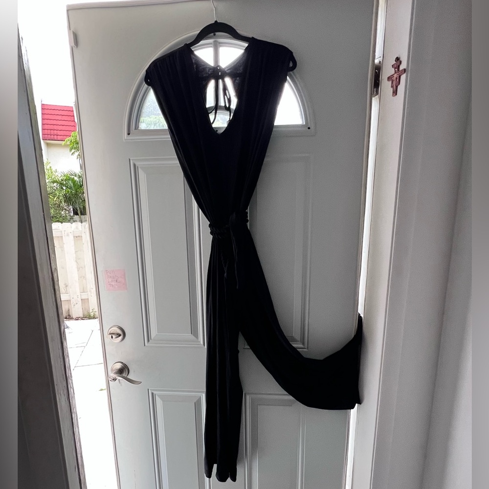 Black jumpsuit